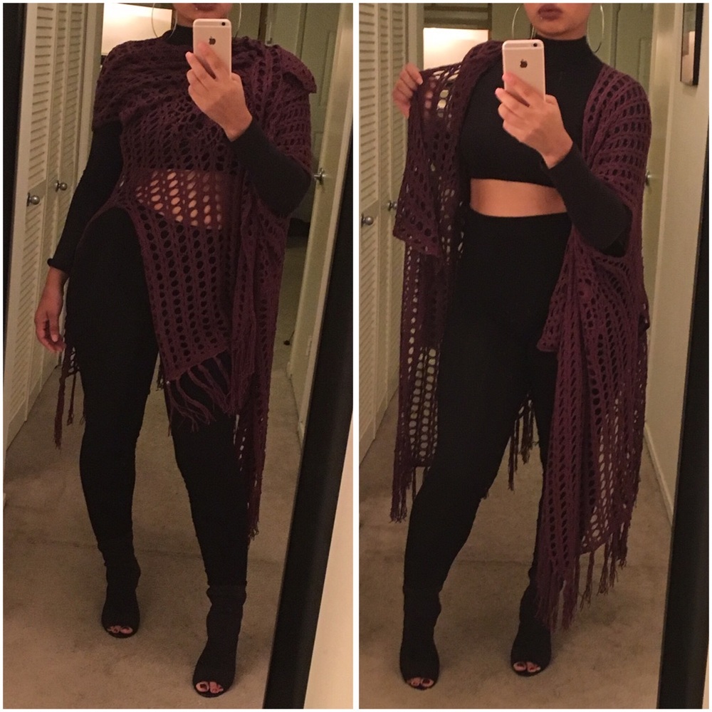 Brand New Crochet Cardigan